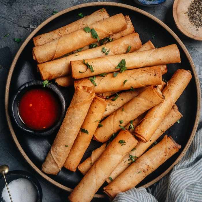 Shanghai lumpiang ingredients filipino lumpia rolls spring make wrapper