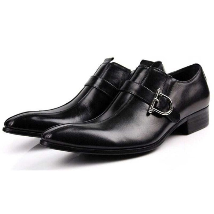 Mens buckle dress shoes