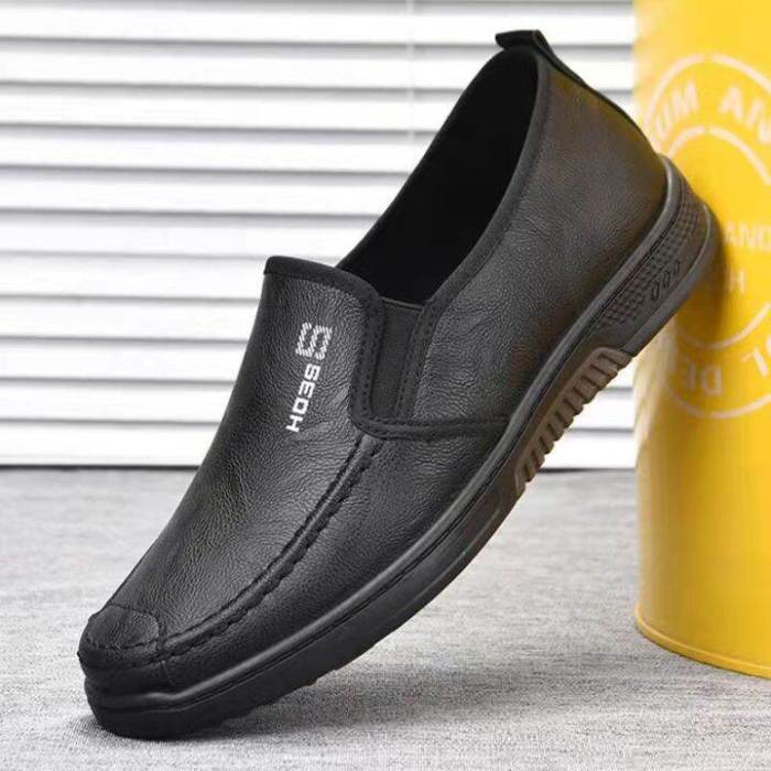 Mens rubber dress shoes