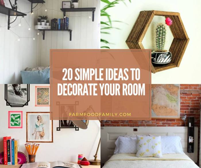 How to decorate your room ideas